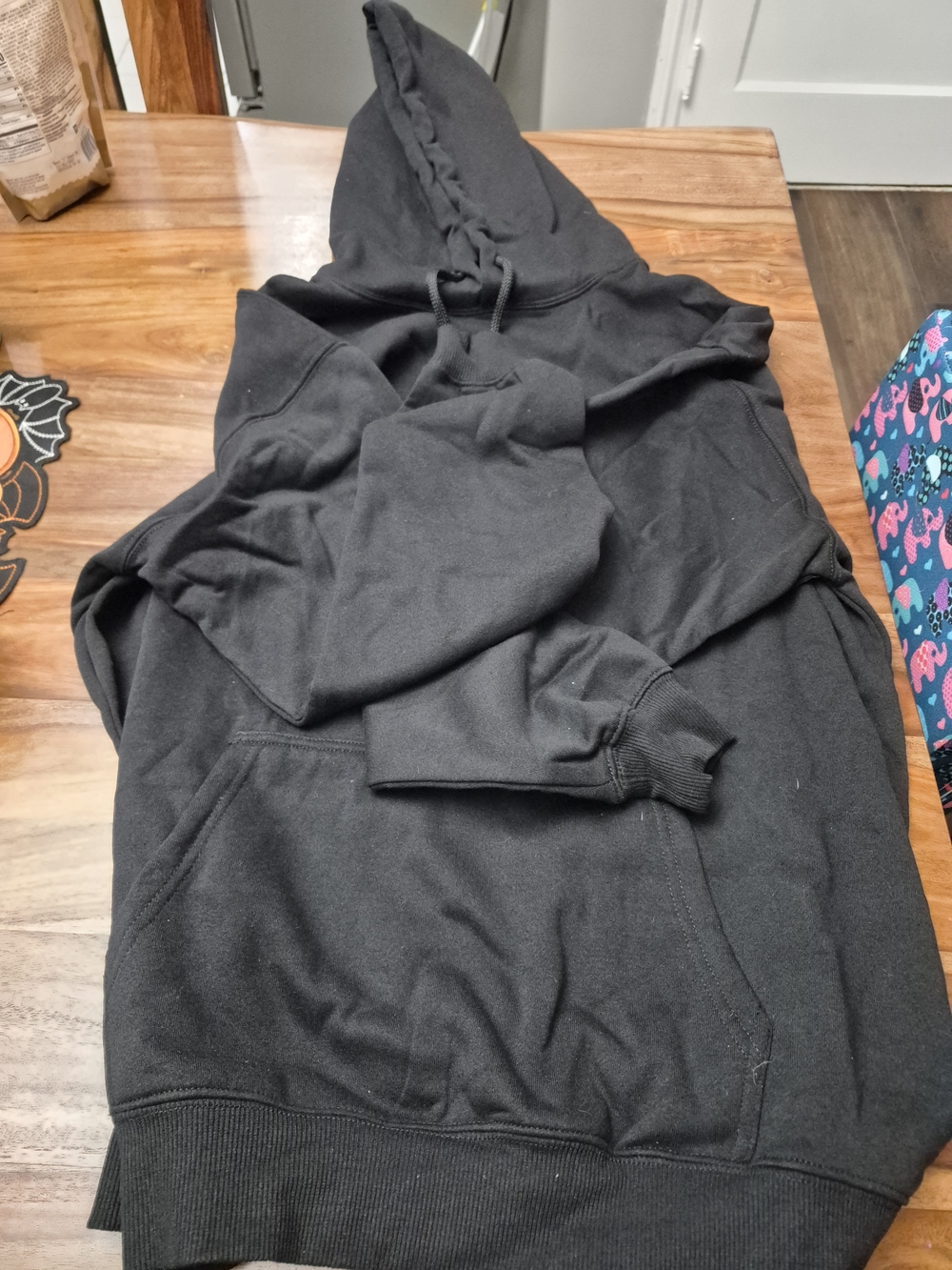 Black Hoddie Wrestling Mom Sweatshirt